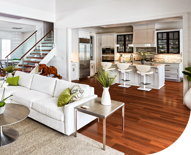 Vinyl flooring 2024 living room